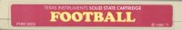Football TI-99 US box art